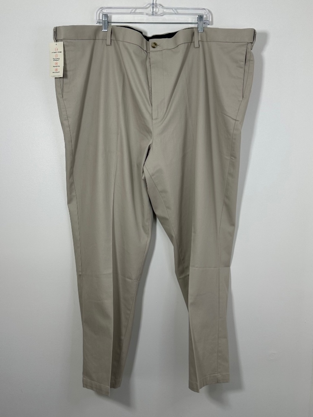 NEW Men’s 56x32 Dockers Signature Khakis Flex Comfort Waistband Shirt Gripper